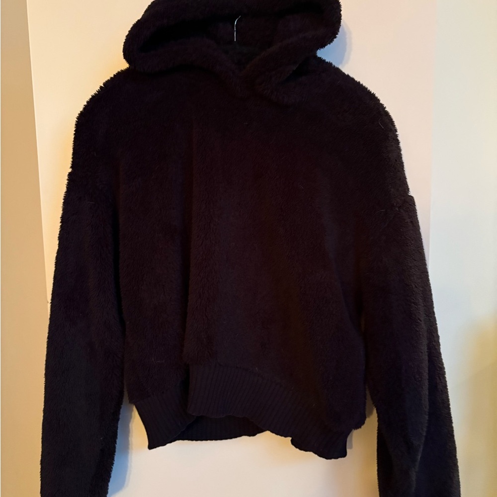 Black Fleece Fuzzy Sweater